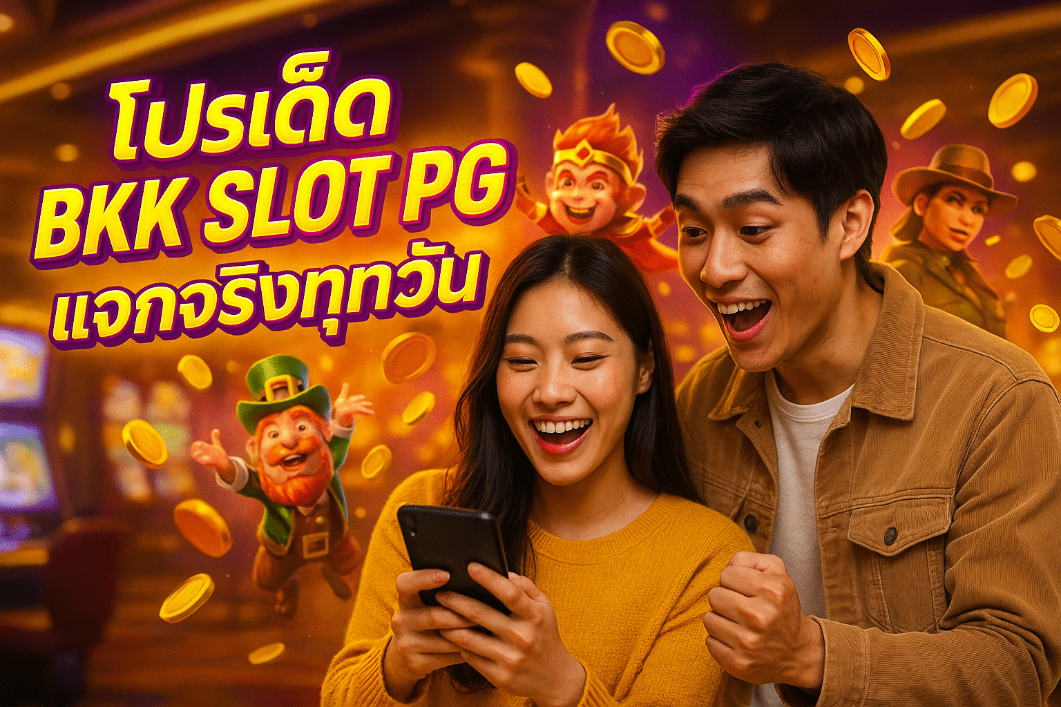 โปรเด็ด BKK SLOT PG แจกจริงทุกวัน