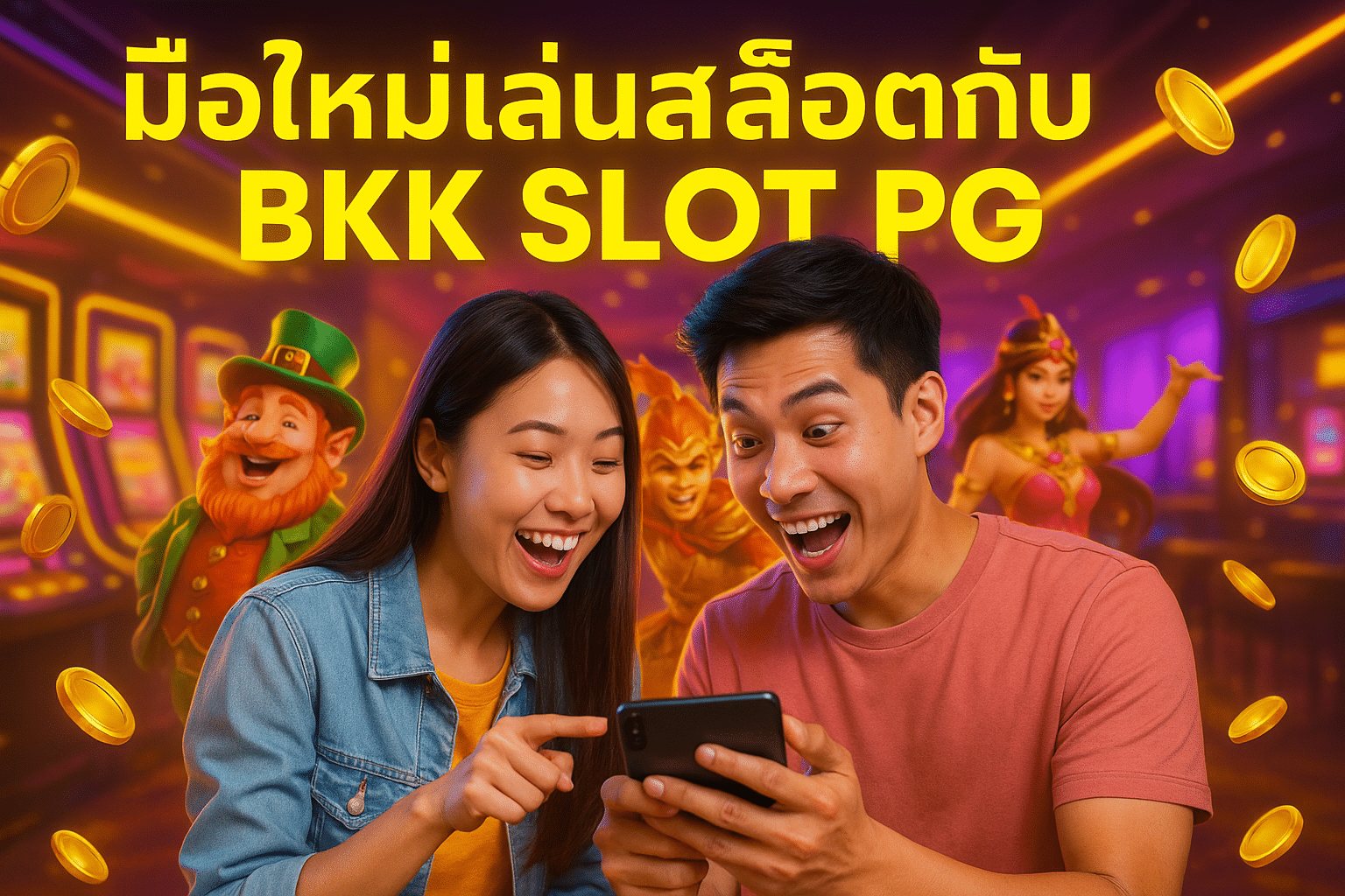 มือใหม่เล่นสล็อตกับ BKK SLOT PG