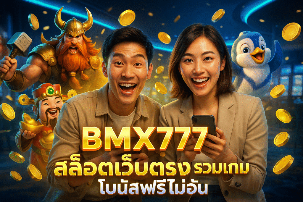 BMX777 สล็อตเว็บตรง รวมเกมดัง โบนัสฟรีไม่อั้น